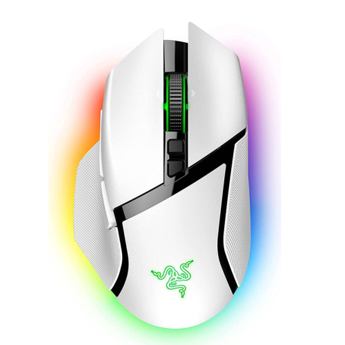 Razer Basilisk V3 Pro USB Wireless Optical Gaming Mouse White | RZ01-04620200-R3G1